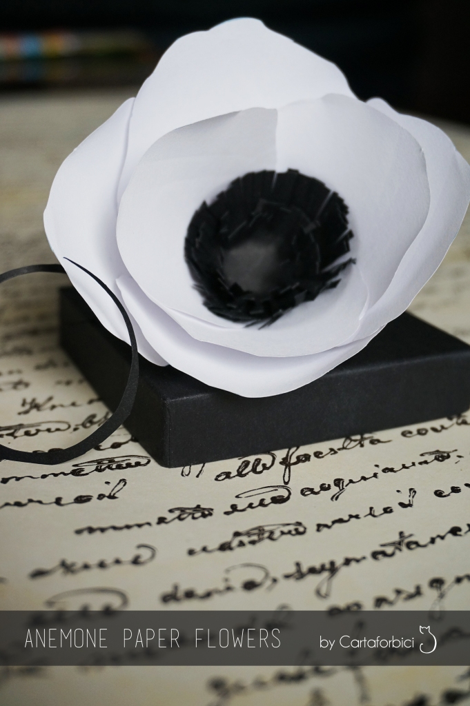 elegant anemone paper flower